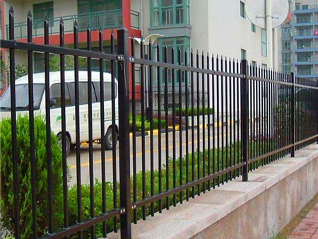 雙橫欄鋅鋼護(hù)欄  